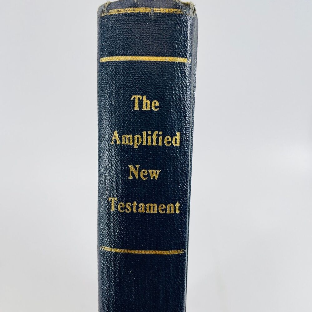 The Amplified New Testament 1958 Twelfth Edition Religious Zondervan